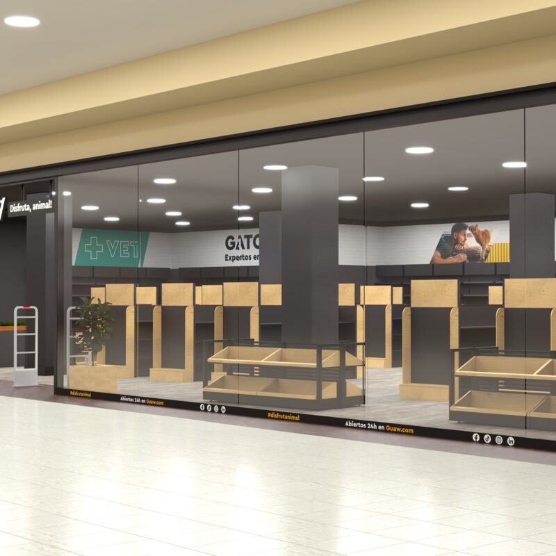 Interiorismo comercial - Hispaflex